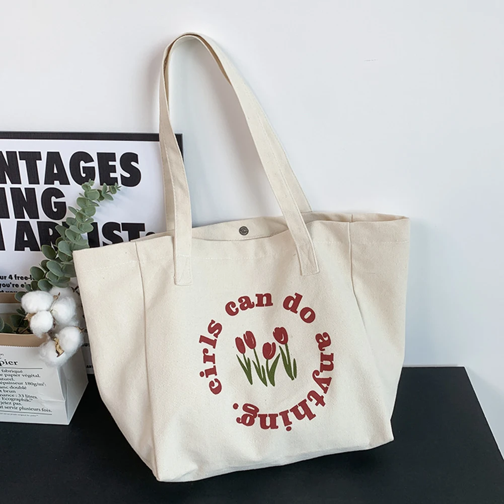 

Холщовые сумки через плечо для женщин, вместительная сумочка-тоут через плечо для отдыха, покупок, путешествий