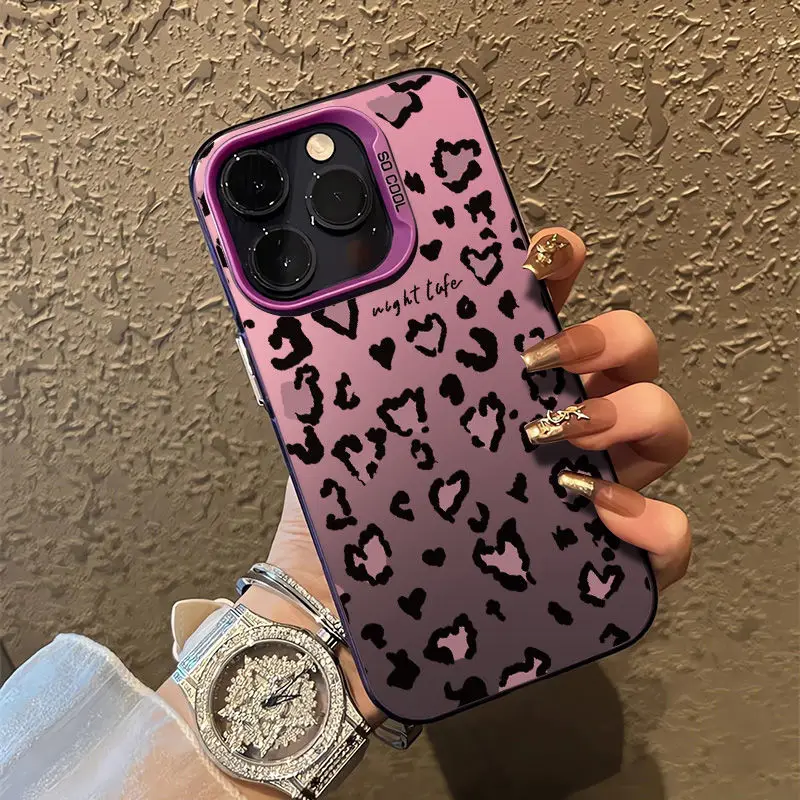 Чехол INS с коричневым леопардовым принтом Y2K для OPPO Realme 10 11 12 Pro C12 C15 C20 C21Y C31 C33 C35 C53 C55