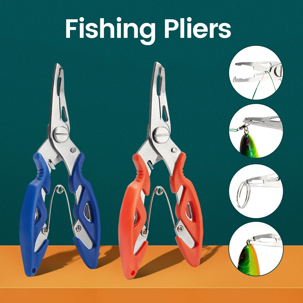 Многофункциональные рыболовные плоскогубцы ножницы инструменты оплетка для