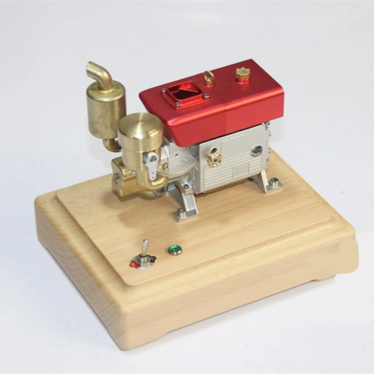 Миниатюрный RC метанол бензиновый двигатель ходячий трактор дизельный