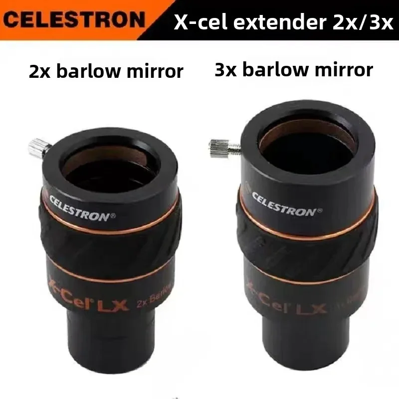 Фото Линза Барлоу Celestron X-Cel LX 3x 2x, 1.25 дюйма # 93428 # 93529 для астрономических телескопов №1