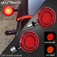 motorcycle 1157 bullet style led front turn signal conversions light for harley touring flhtk fltrx softail sportster 883 dyna