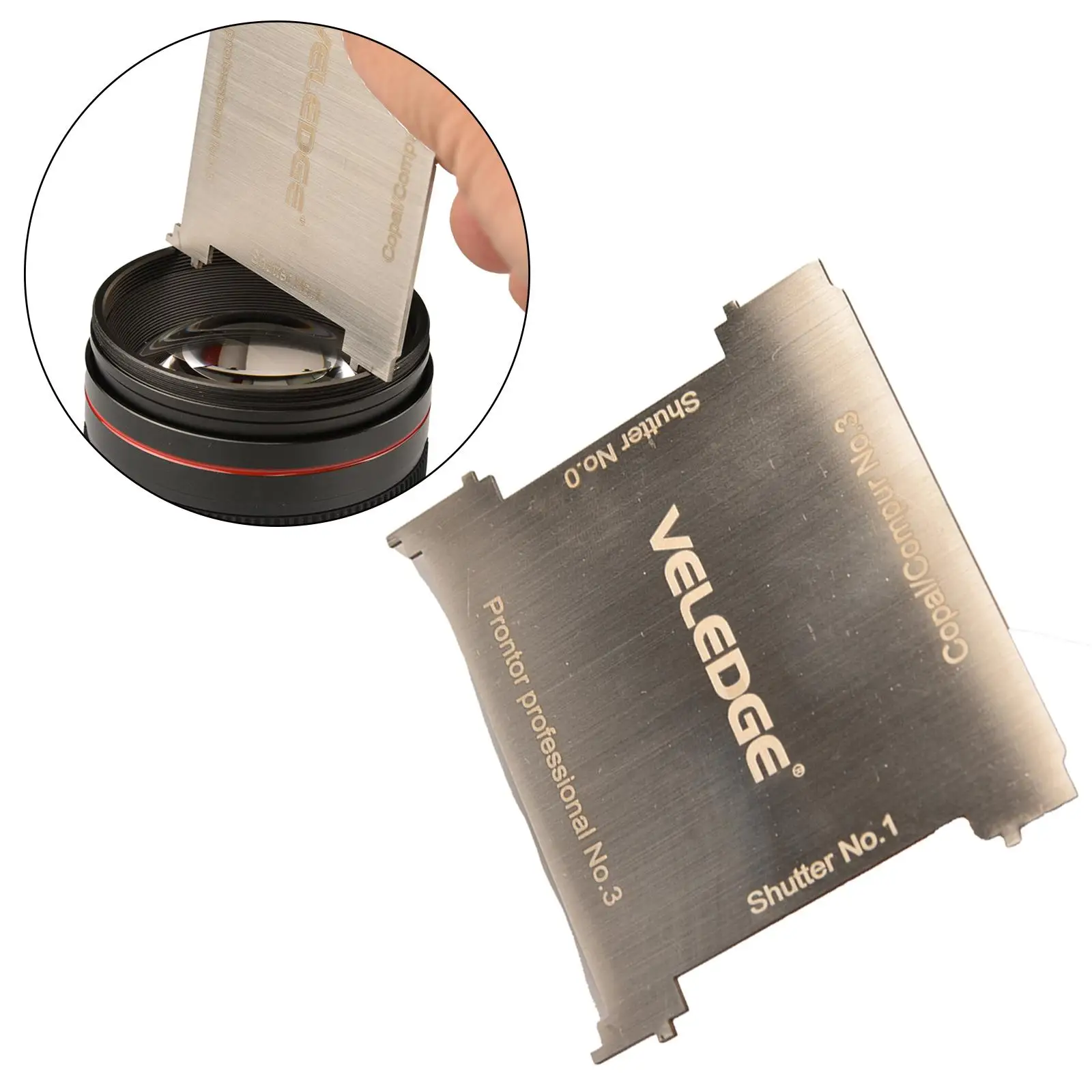 Гаечный ключ из нержавеющей стали для ремонта объектива |