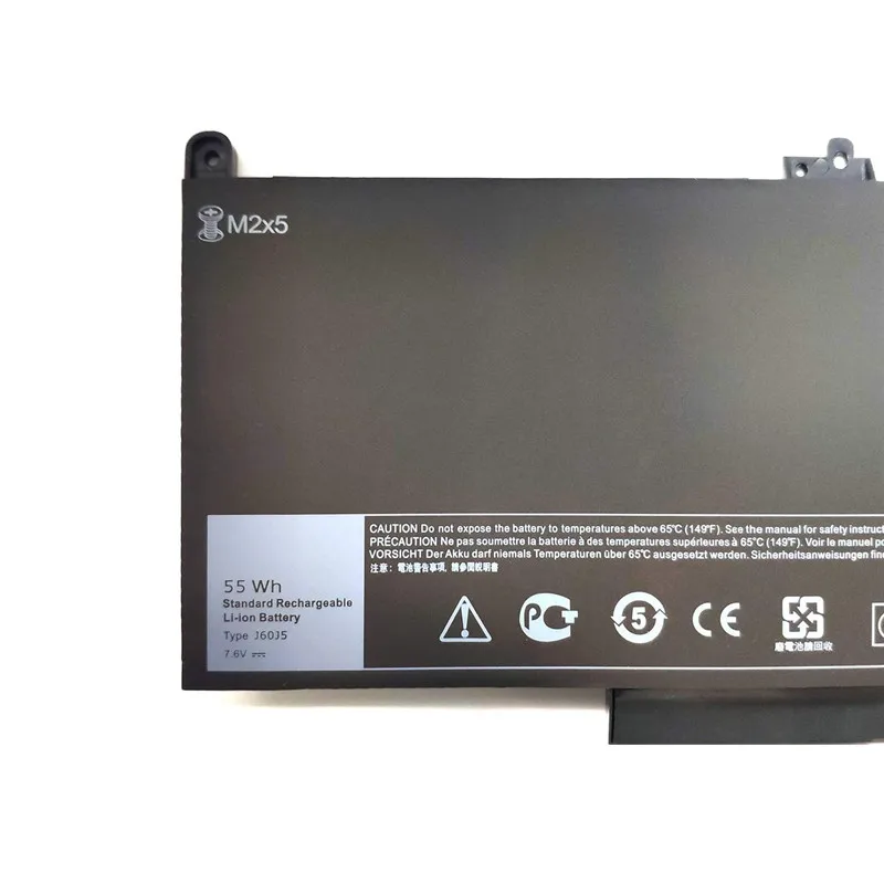 Новый аккумулятор для ноутбука 7 6 В 55 Втч J60J5 Dell Latitude E7270 E7470 MC34Y 0MC34Y 242WD GG4FM R1V85 J6OJ5