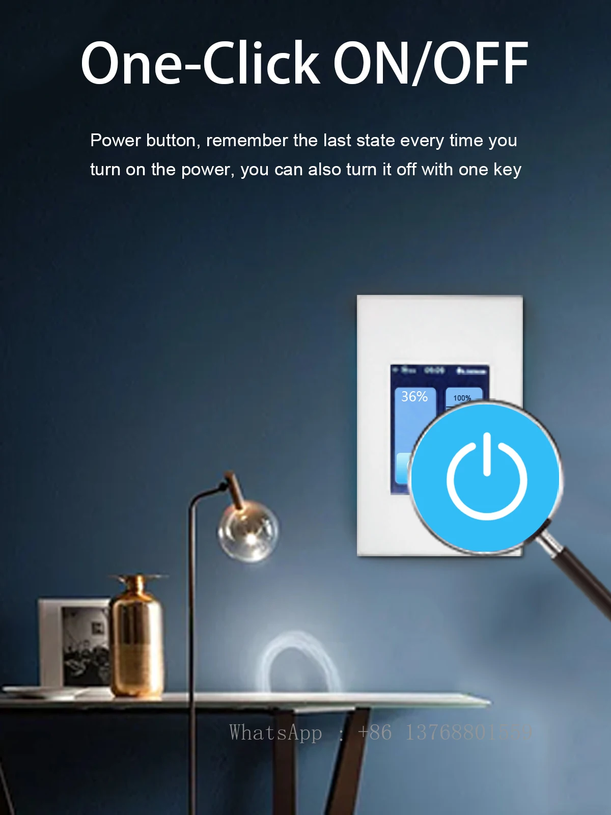 Умный диммер с ЖК-дисплеем 24 В постоянного тока