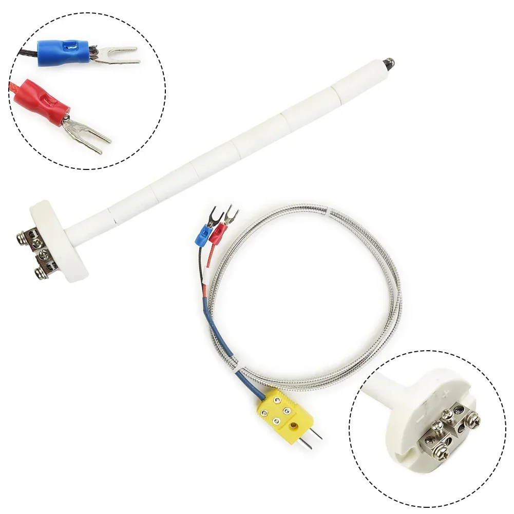 Ceramiczny blok montażowy Blok termopary typu K Ceramiczna sonda pieca z przedłużeniem drutu Narzędzia pomiarowe do kontroli wysoką temperaturę