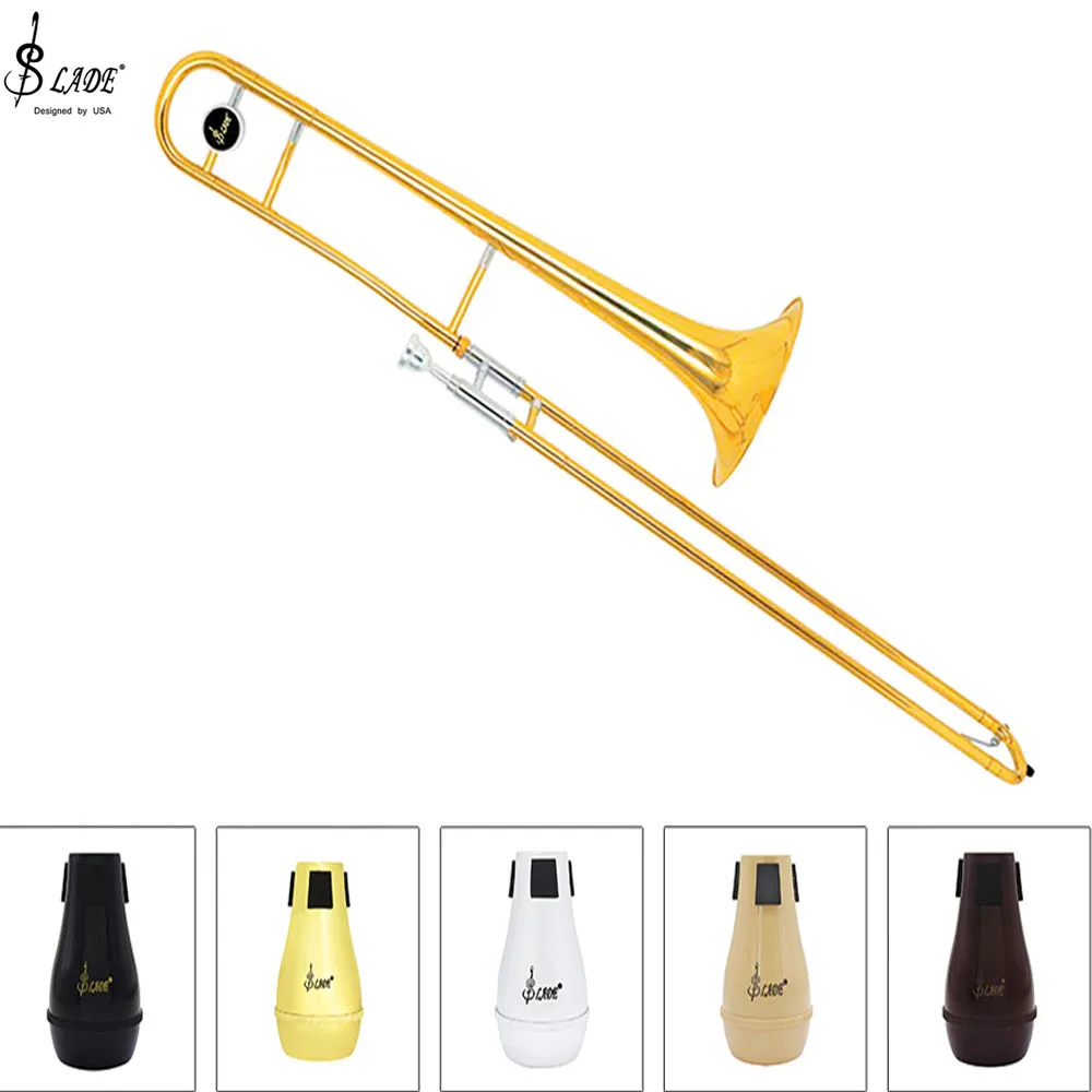 

Beginner Practice Delicate Trombone Mutes Practical Musical Instrument Silencer ABS Mute Brass Wind Trombone Instrument Part