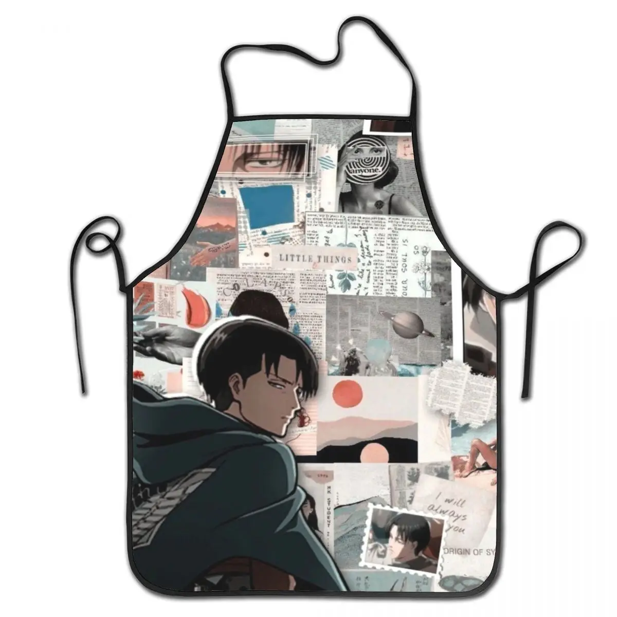 

Unisex Shingeki No Kyojin Attack On Titan Kitchen Chef Cooking Baking Apron Women Men Anime Manga Tablier Cuisine for Painting