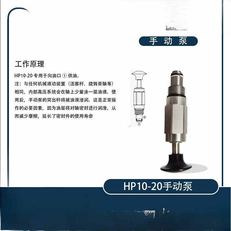 Резьбовой картридж двухтактный ручной насос HP10-21A HP16-21B