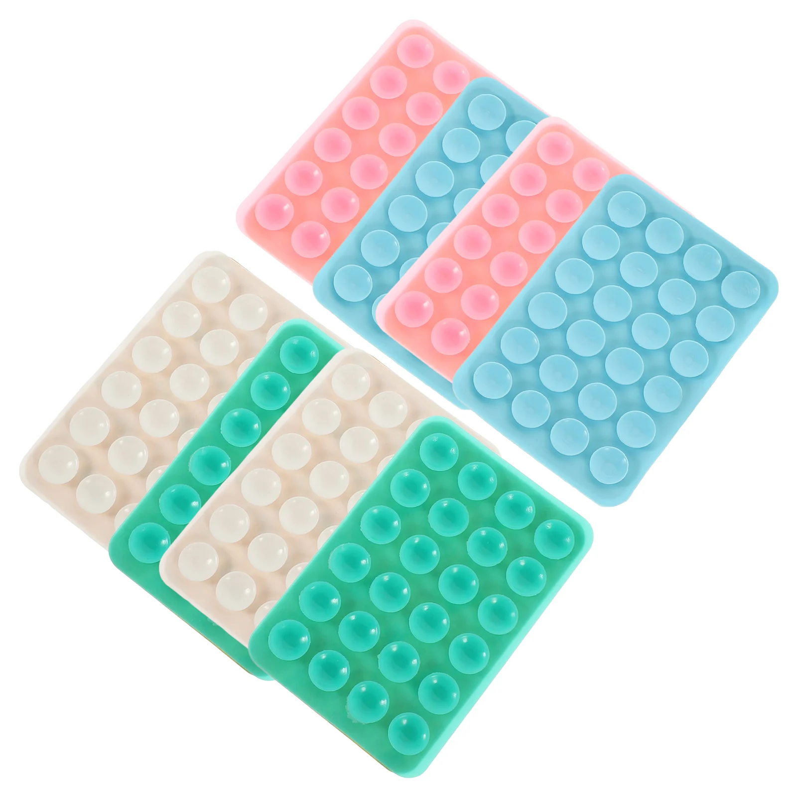 

8pcs Suction Cup Phone Holder Silicone Phone Mount Phone Case Suction Cup