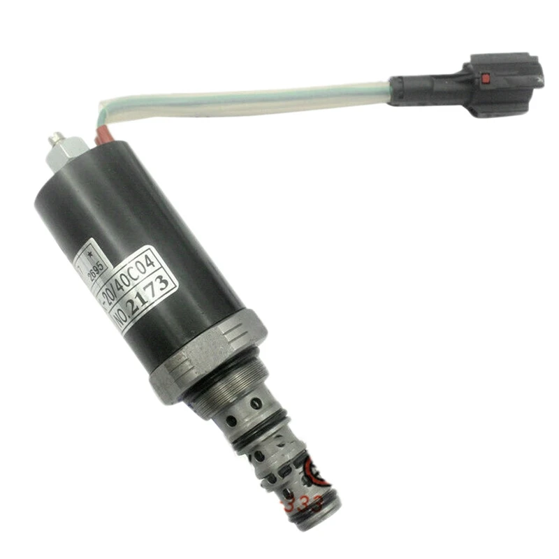 Электромагнитный клапан экскаватора для Kobelco Daewoo Hyundai Volvo Sk200-6E 40C07-203A Kdrde5Kr-20