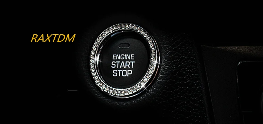 Кристаллический автомобильный брелок для запуска двигателя и остановки