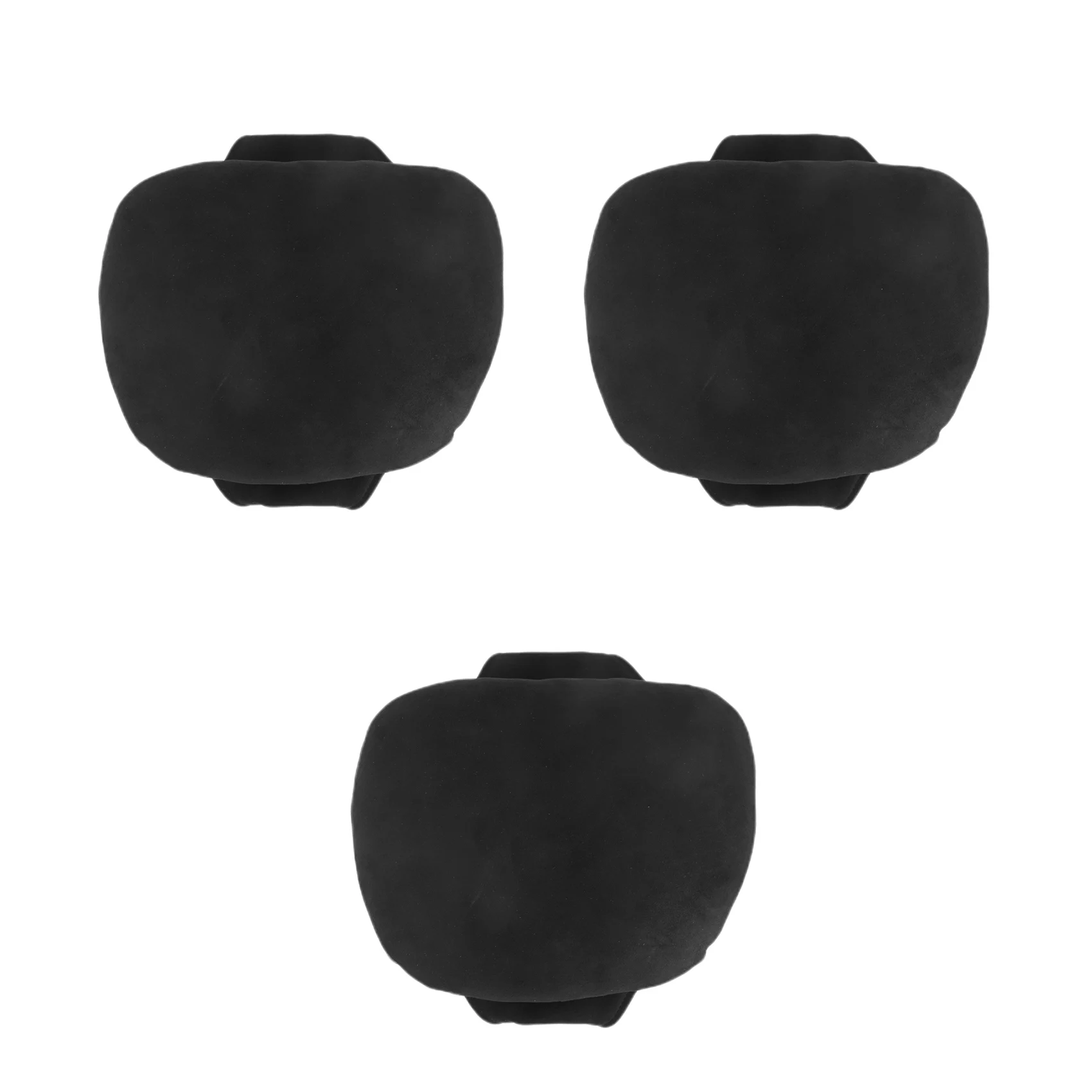 

3X Универсальный Автомобильный сверхмягкий подголовник для шеи сиденья подголовник для Mercedes-Benz Черный