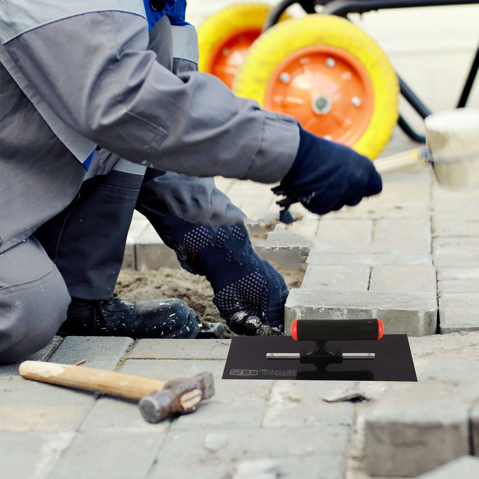 Мела для бетона шпатель гипсокартона металлический инструмент разглаживающий