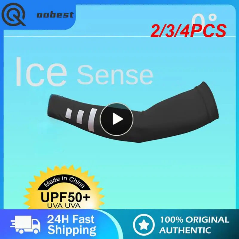 

2/3/4PCS Reinforce Finger Holes To Prevent Openings Sports Sleeve Effective Sun Protection Cool And Breathable