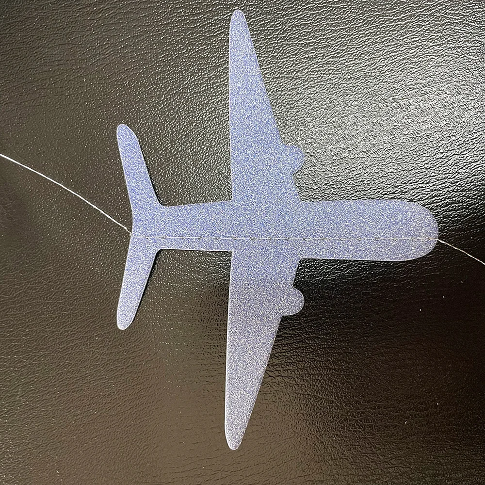 Самолет облака гирлянда блестящая бумага украшения для дня рождения фон