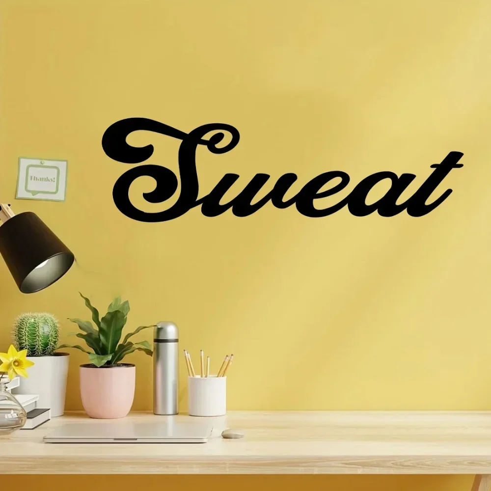 Гимнастическая доска с металлическими надписями Элегантные украшения на стену