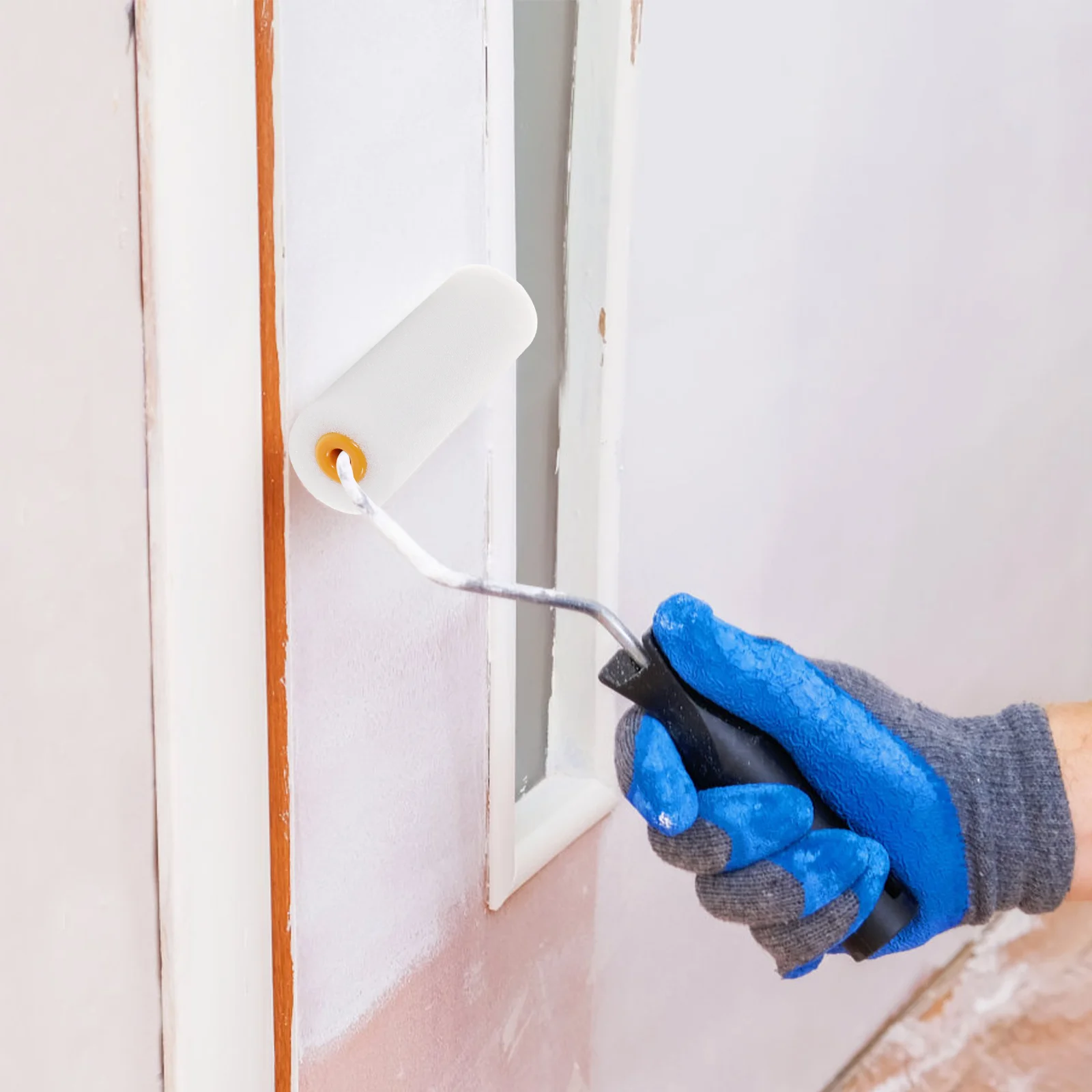 10 шт. губчатый валик для краски мини-пена маленькая сменная пена гипсокартона