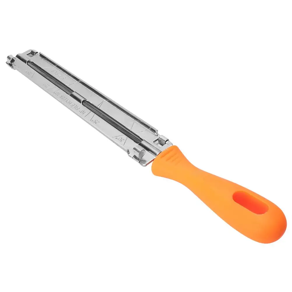 Пилки для заточки бензопилы 4 мм с пластиковой ручкой-деревообрабатывающий