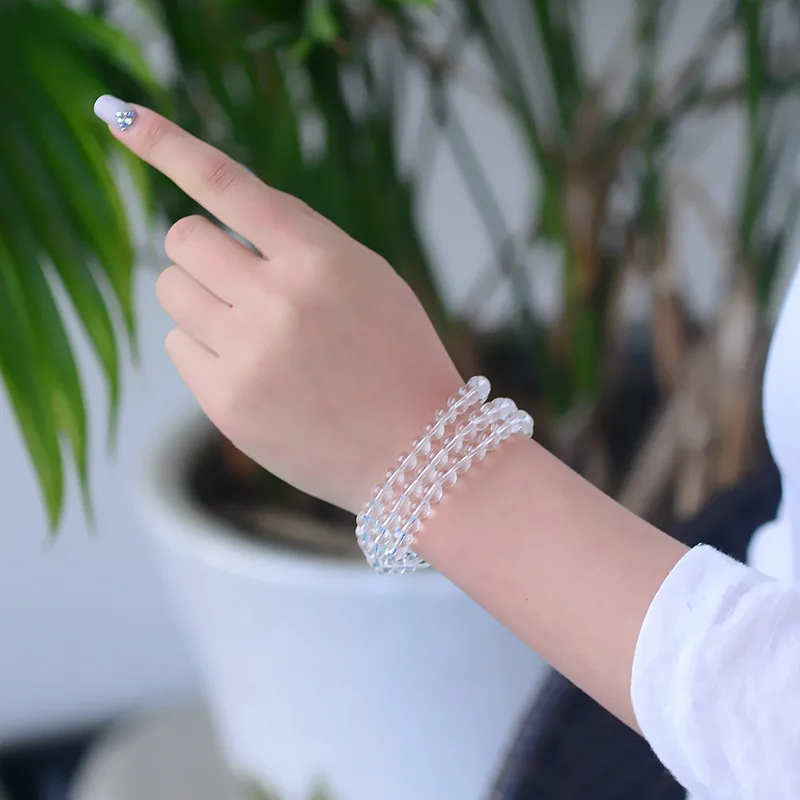 Подлинные бусины белого Будды 10 800 Fu Qianxiang Jiji Kai Yun радиационное снижение 7 лучший