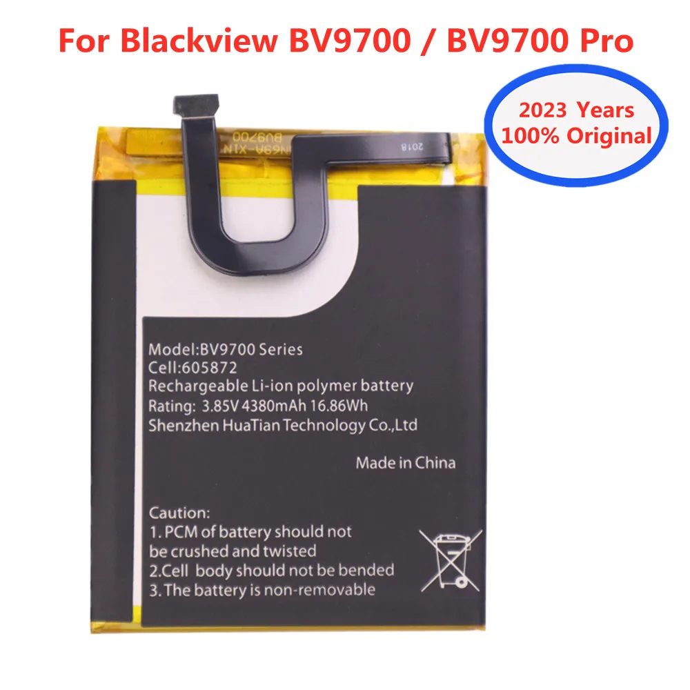 2023 Новый аутентичный BV 9700 4380 мАч аккумулятор для телефона Blackview BV9700 & BV9700 PRO BV9700Pro высококачественные сменные батареи
