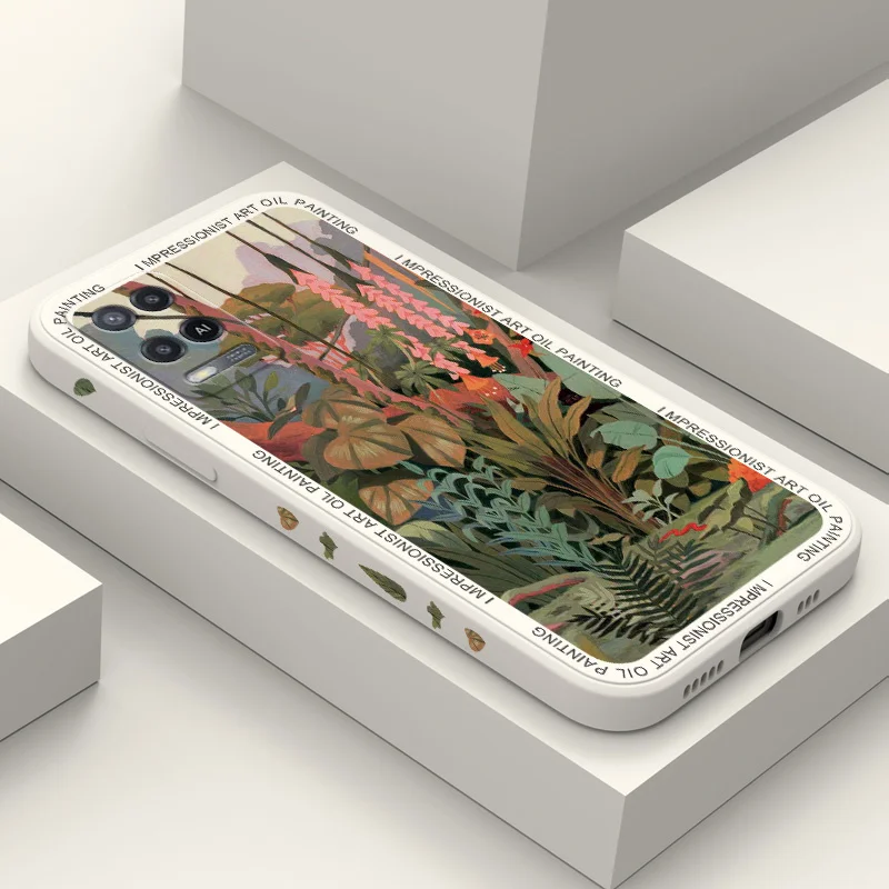 Тропический тропический лес для OPPO A54 A74 A57 A77 A78 A96 A76 A95 A94 A83 A53 A72 A52 A9 A5 A12 A31 2020 S 4G