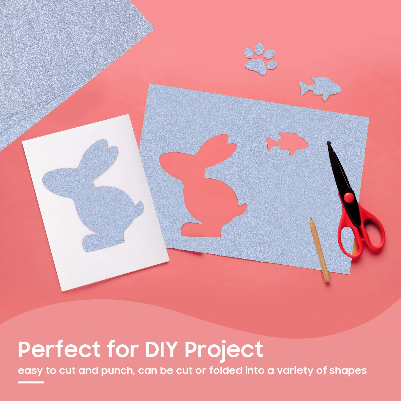 Рисунок 5 - листы A4, блестящие материалы для