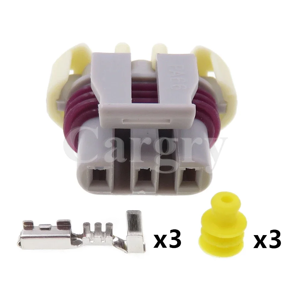 

1 комплект 3П 12129946 Автомобильный пластиковый корпус, герметичная розетка, сборка переменного тока, автомобильный шатун, датчик скорости двигателя, разъем жгута проводов