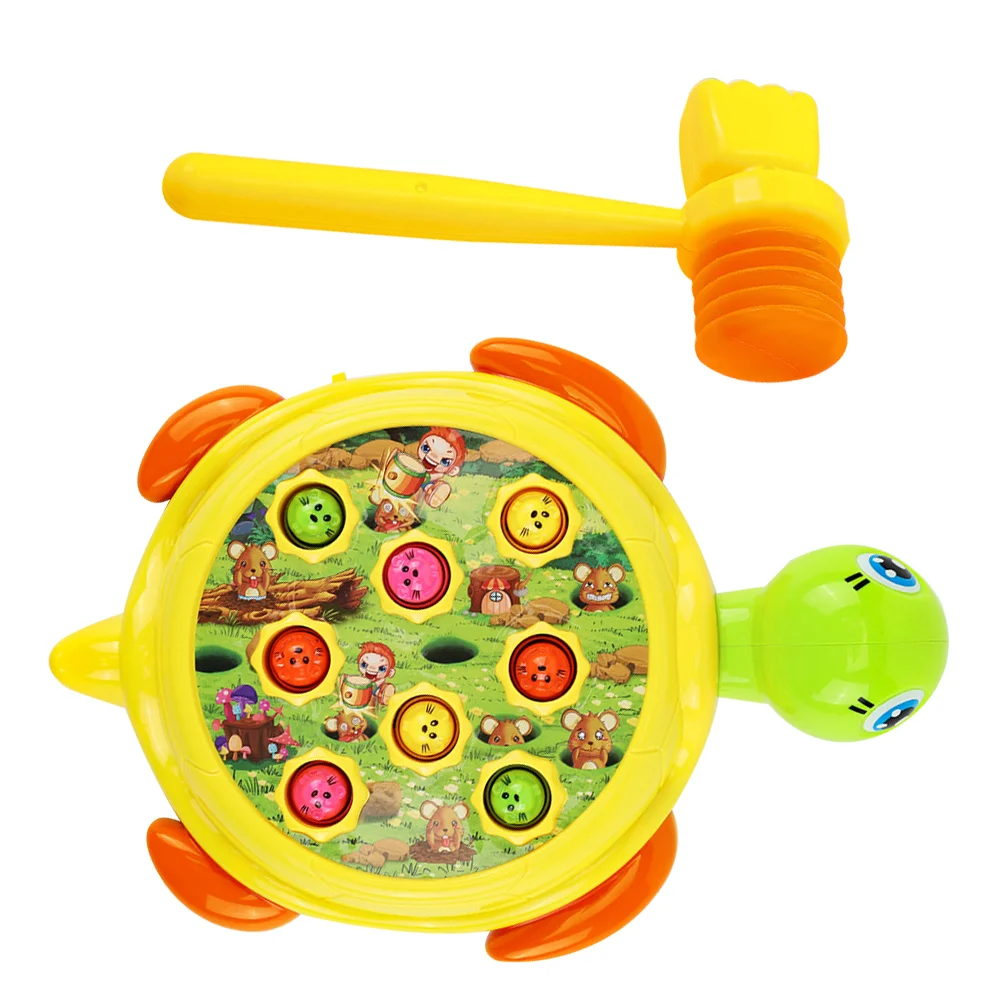 

1 Set Kids Electric Whack Early Educational Turtle Design Hammering