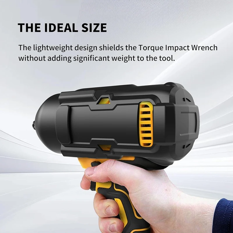20 В Макс. беспроводной гаечный ключ 1/2 дюйма Резиновый защитный чехол DCF900 DCF899 Xr
