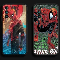 marvel spiderman phone cases for xiaomi redmi 7 7a 9 9a 9t 8a 8 2021 7 8 pro note 8 9 note 9t soft tpu coque back cover