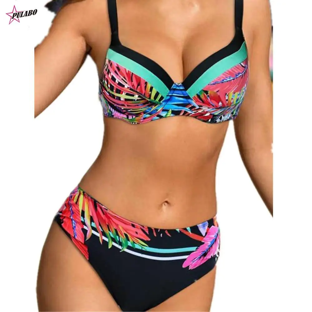 

Women's Solid Color Straps Bikini Double Strap High Waist Split Swimsuit Double Shoulder Strap Split Sexy Large Size Swimsuit