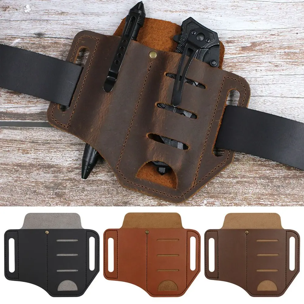 

Sheath Holder Knife Sheath Holster Outdoor Equipment Fold Knife Tool Belt Loop Case Flashlight Case Camp Outdoor Carry