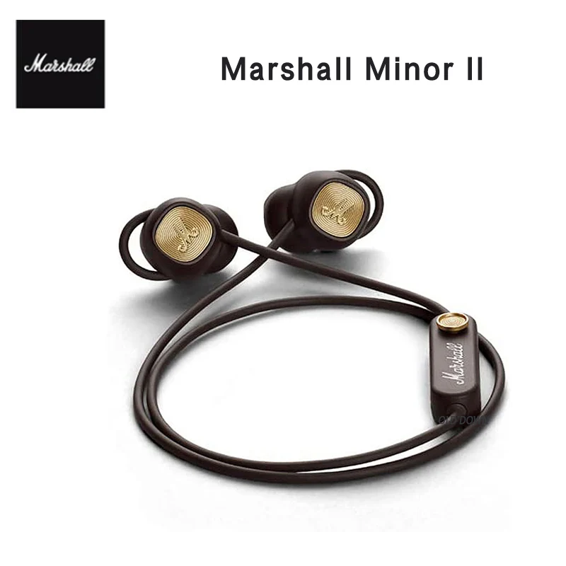 

Marshall Minor II Bluetooth Wireless 5.0 Connected Deep Bass Headset Sport Headset Hi Fi Headset