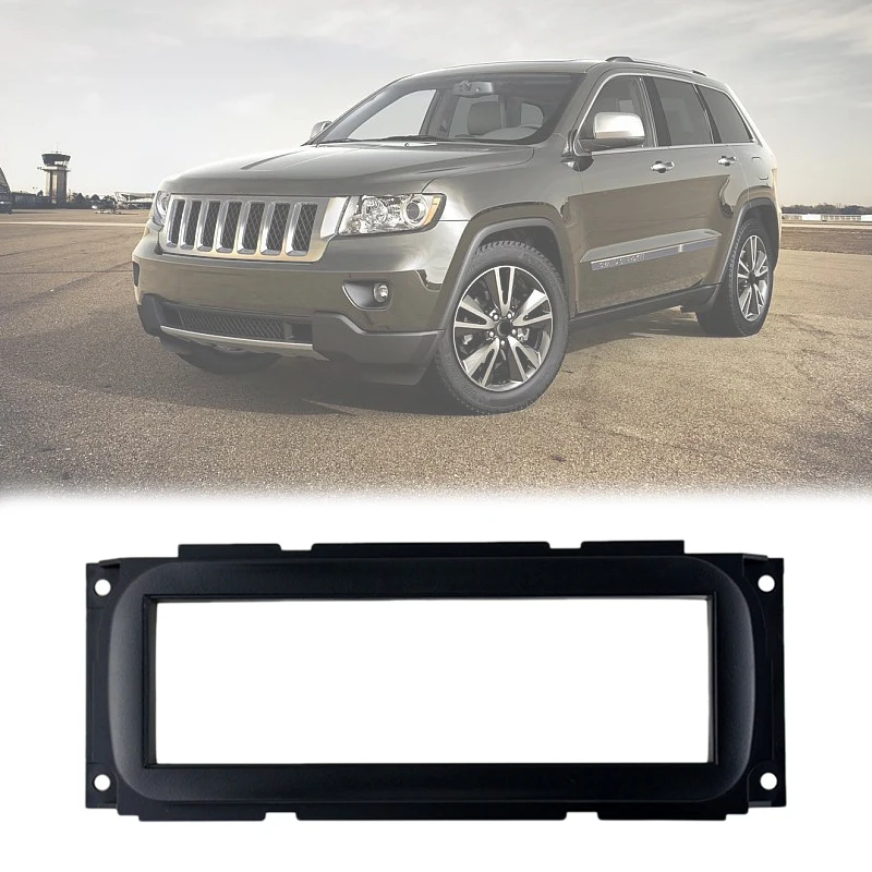 1Din автомобильная стереосистема рамка для крепления на панели Jeep Grand Cherokee 2005