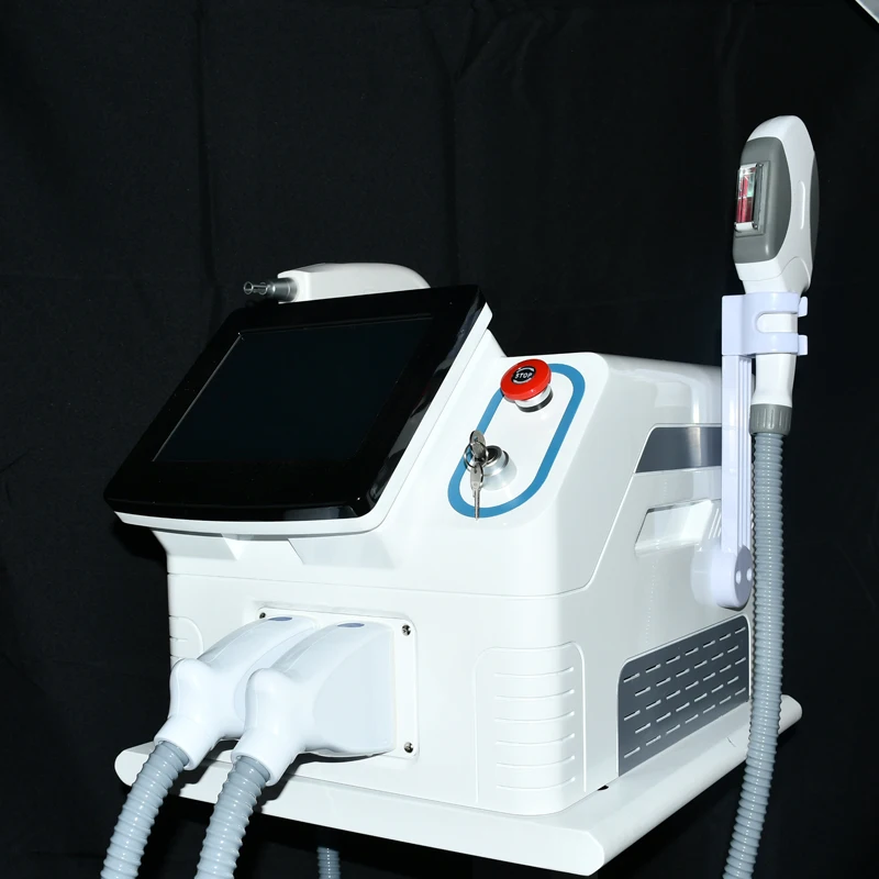 

High Quality Diode Laser IPL OPT Permanent Hair Removal ND Yag Laser 532 1064 1320nm Tattoo Removal Beauty Machine