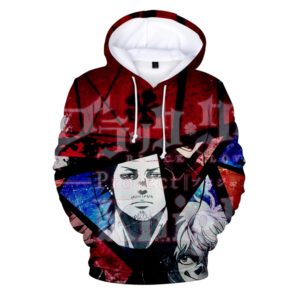 

Harajuku Popular Black Clover 3D Print Hoodies Sweatshirts Men/Women Comfortable Sweatshirt Adult/Child Fashion Casual Pullovers