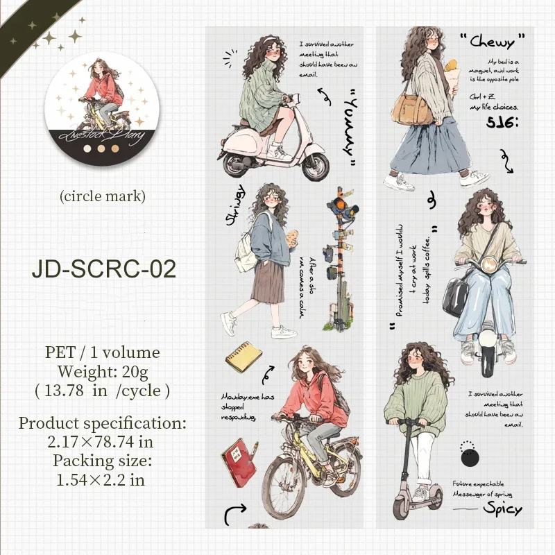 

Изолента Jianwu JD-SCRC-01