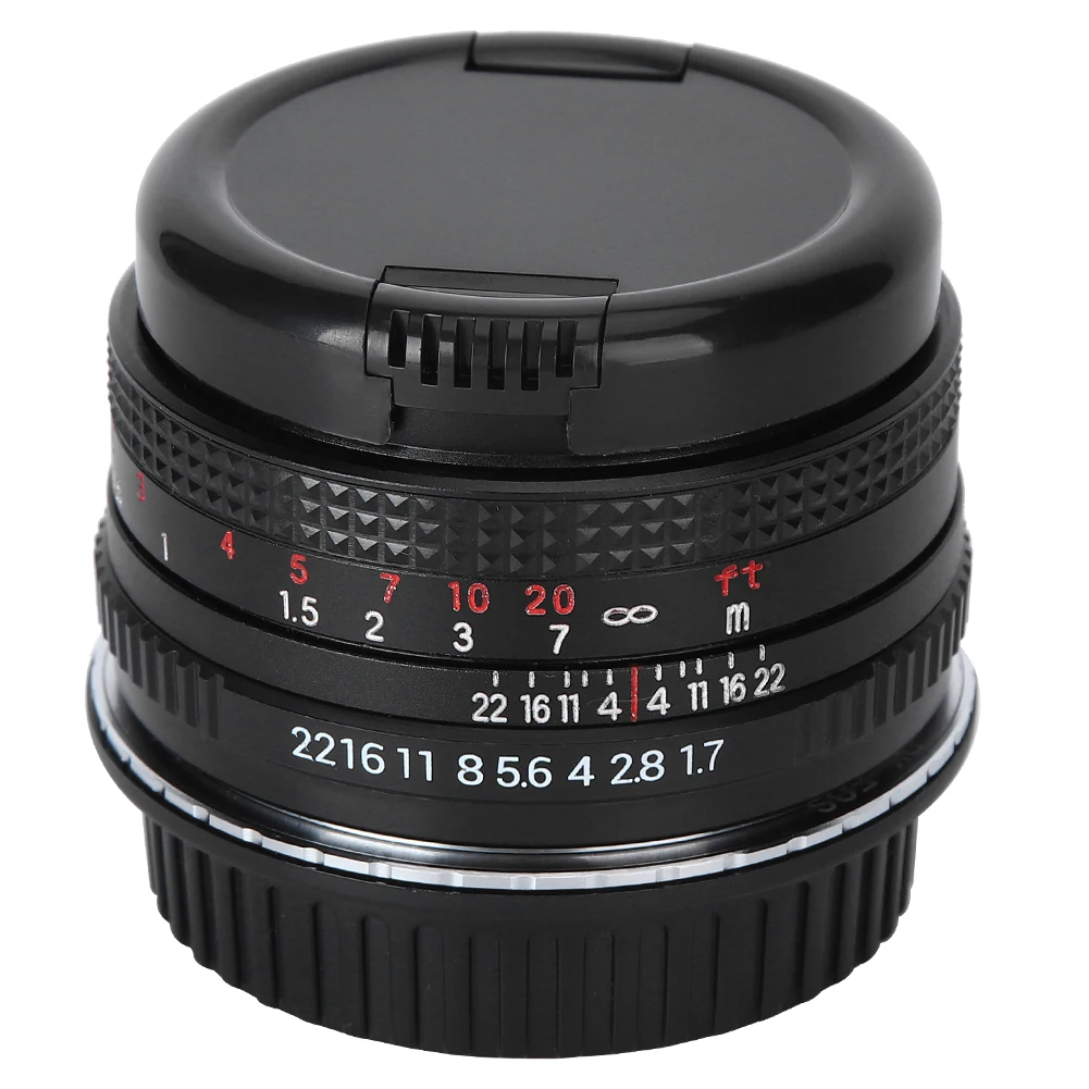

50mm F1.7 EF Mount Standard Full-Frame Portrait Manual Focus Lens for Canon SLR Camera 50mm 50mm