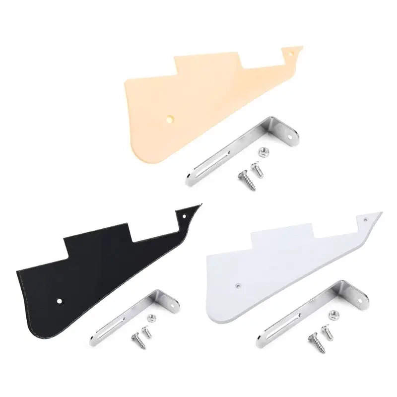 

5pcs/set for LP Guitar Pick Guard Scratch Plate Pickguard for Gibson for Les Paul Guitar with Bracket and Screws Instrum