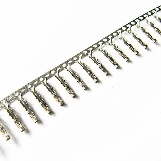 100 шт./лот клеммный разъем Dupont гнездовой металлический Контактный Терминал 2 54 мм.