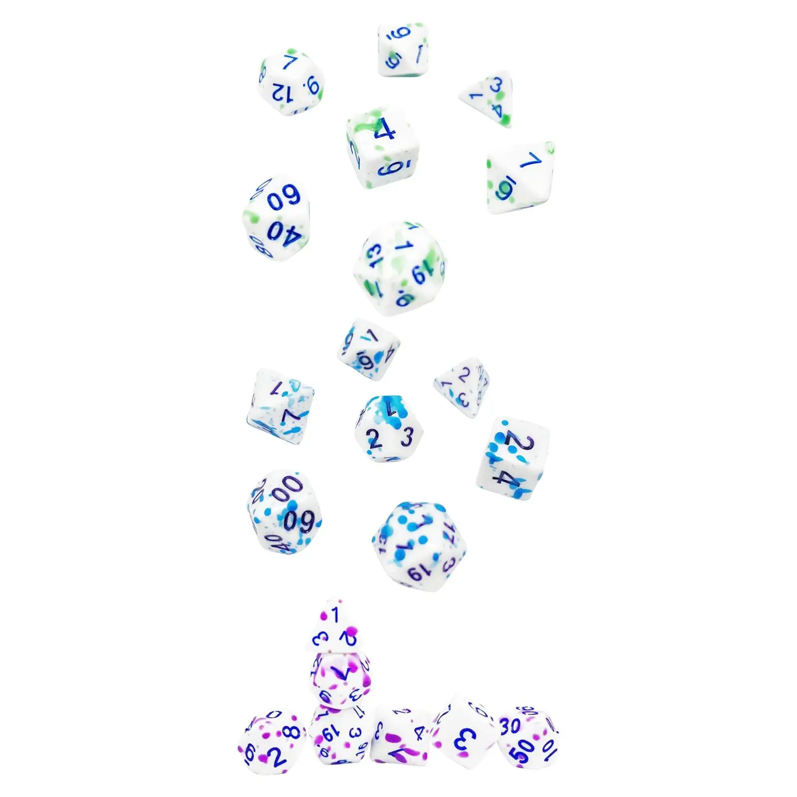 

7 шт., настольные игрушки D4 D6 D8 D10 D12 D20