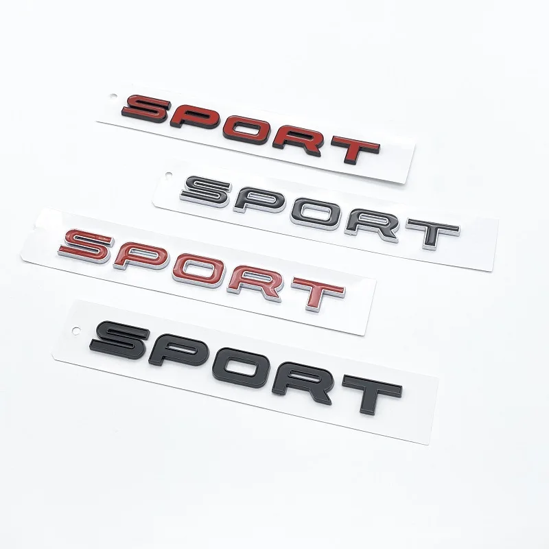 3D ABS буквы Спортивная эмблема с суперзарядом значок для багажника автомобиля