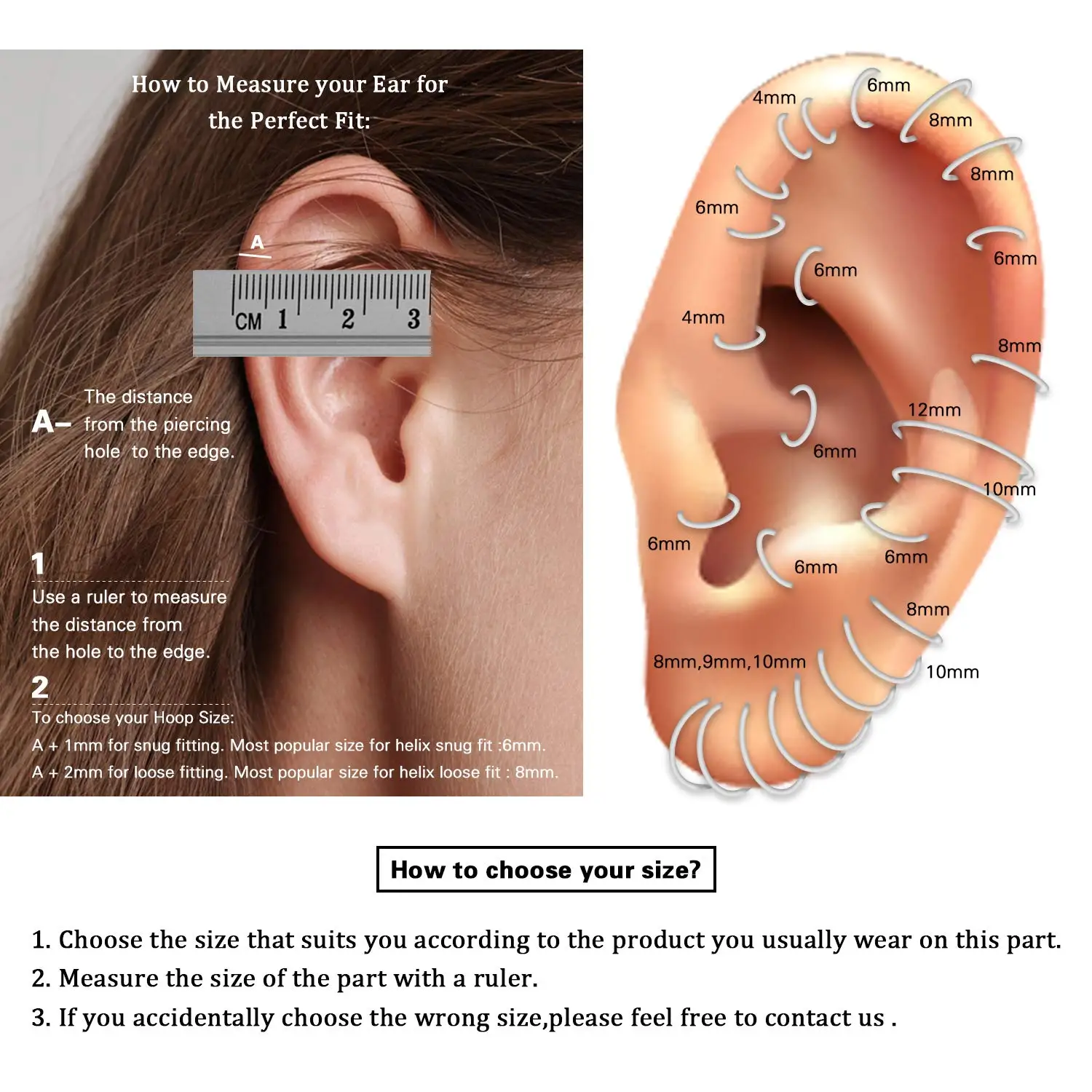 Nose Ring Titanium Zircon Septum Clicker Double Hoop Septum Helix Tragus Ear Cartilage Earrings Conch Piercing Jewelry