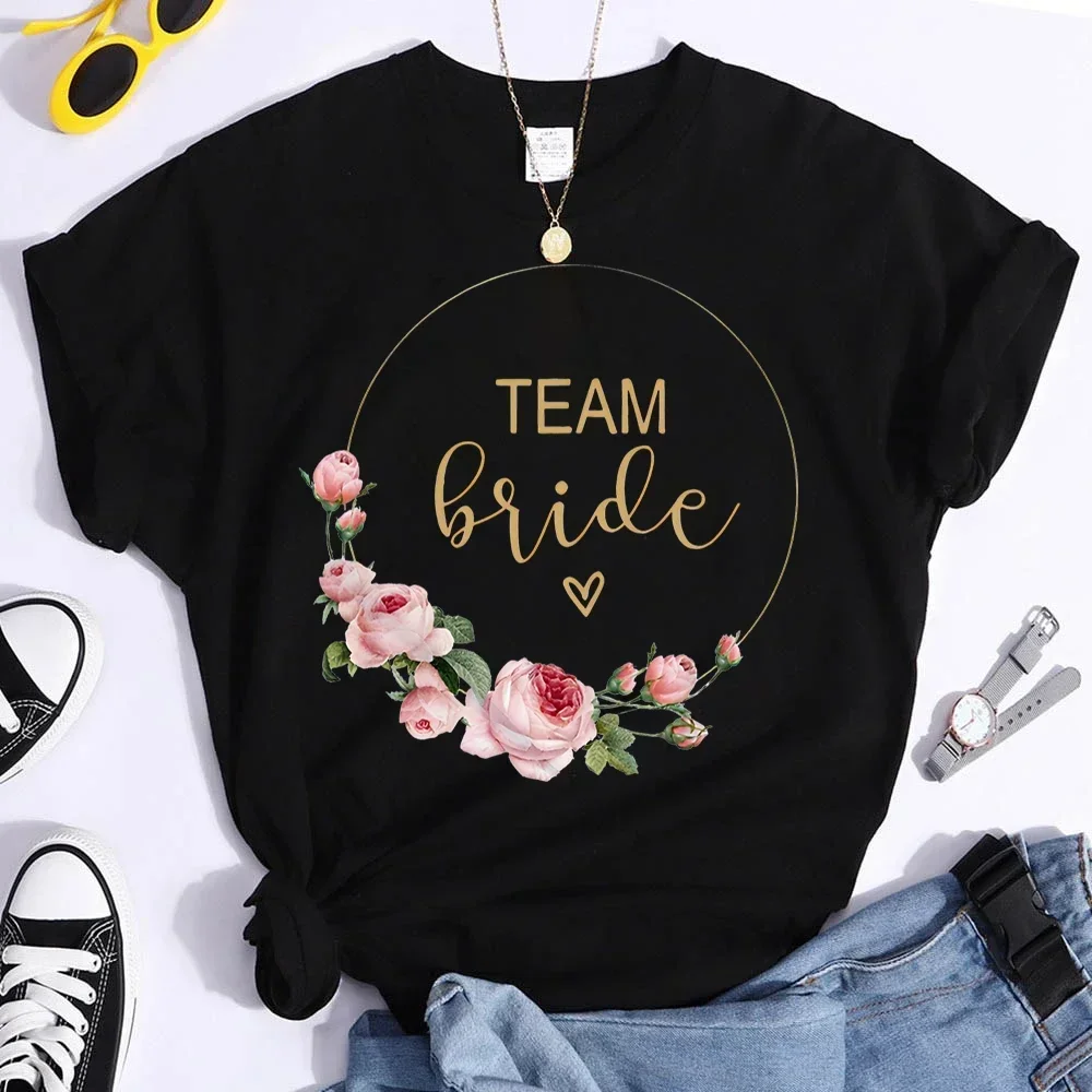 Футболка Team Love Heart в эстетическом стиле футболки подружки невесты женская