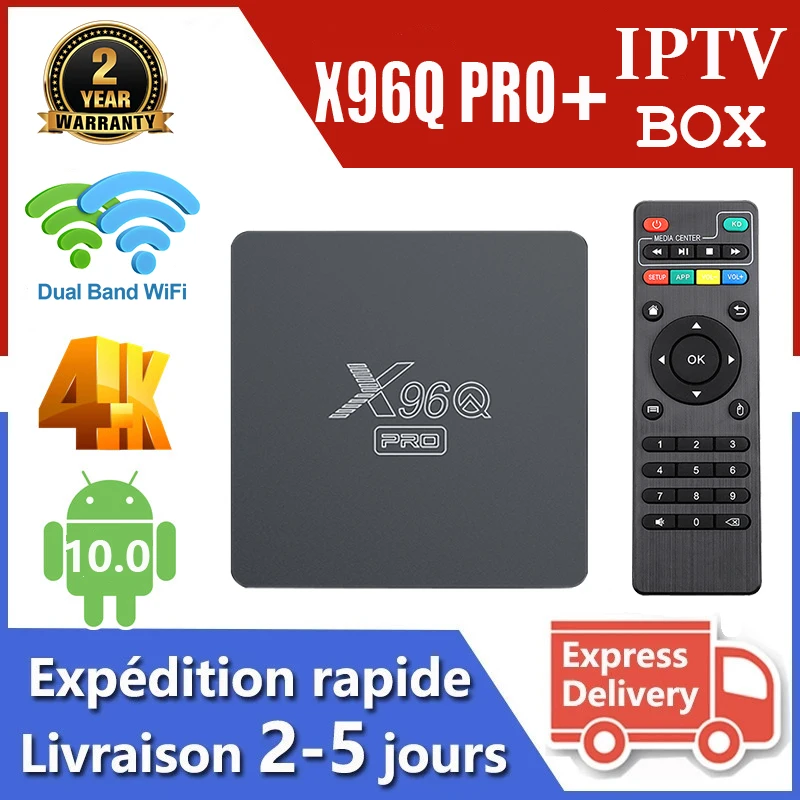 Приставка Смарт-ТВ X96Q PRO Android 2 4 Wi-Fi ГГц |