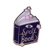 school of magic shining star books television brooches badge for bag lapel pin buckle jewelry gift for friends