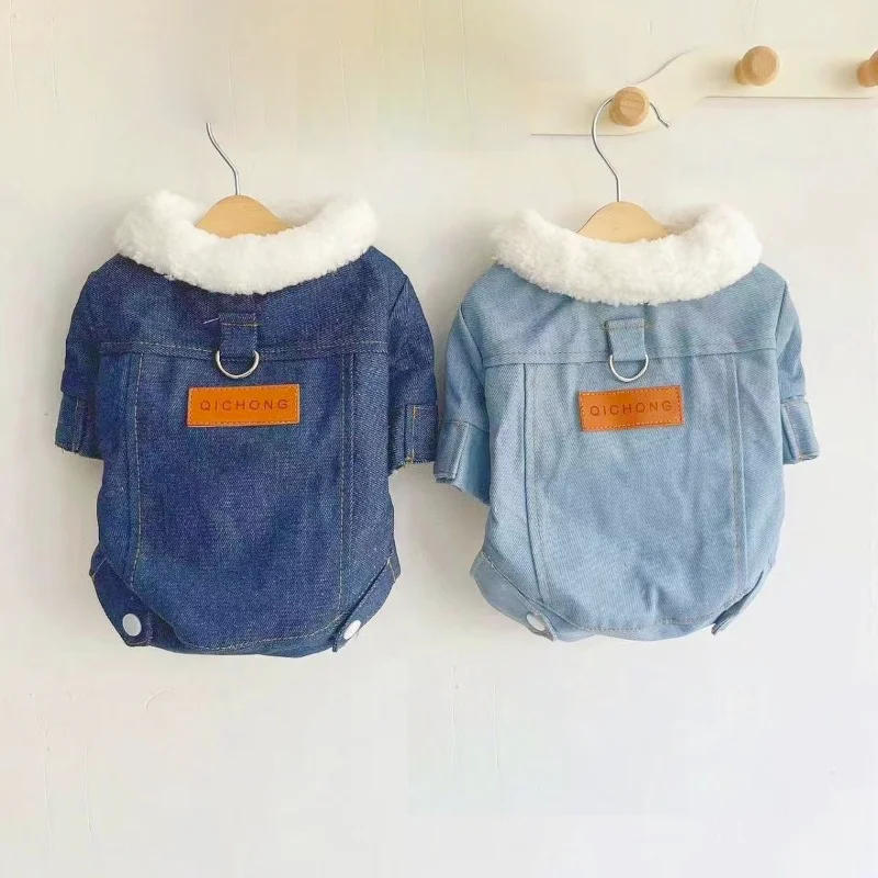 Ковбойская флисовая куртка для собак