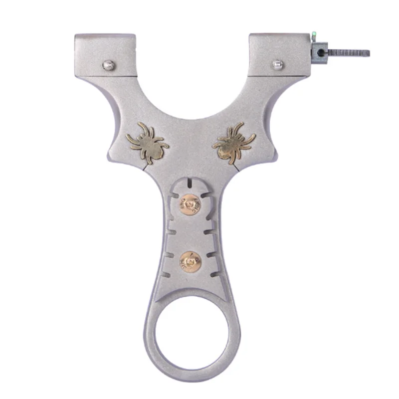 

Stainless Steel Material Outdoor Hunting Slingshot Quick Installation Rubber band Design Professional Slingshot