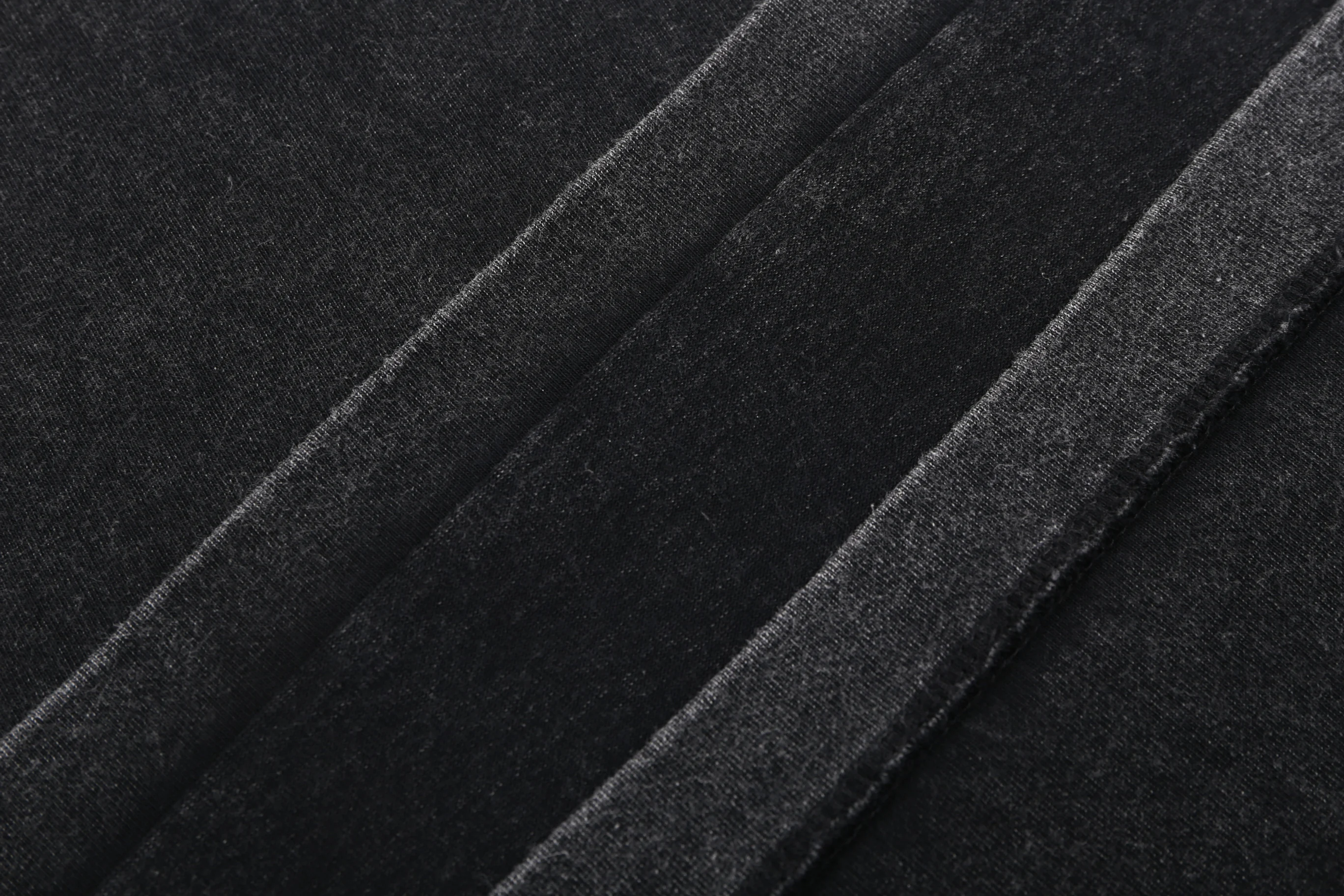 Черные топы большого размера 2022SS Винтажная футболка с цветной вышивкой букв и